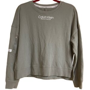 Calvin Klein Pullover Crop Sweater